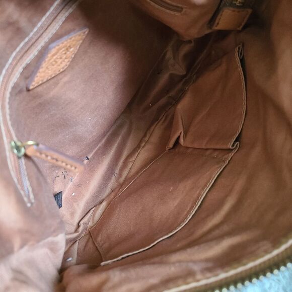 Fossil Geometric Print Canvas &‎ Leather Crossbody - Picture 7 of 9